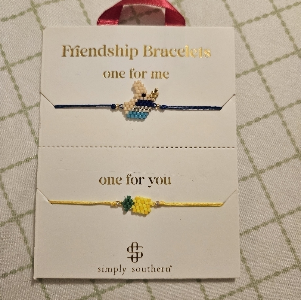 NWT Simply Southern Best Friends braclet set